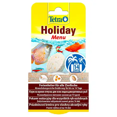 Tetra Holiday Menu корм для рыб в желе на время отпуска